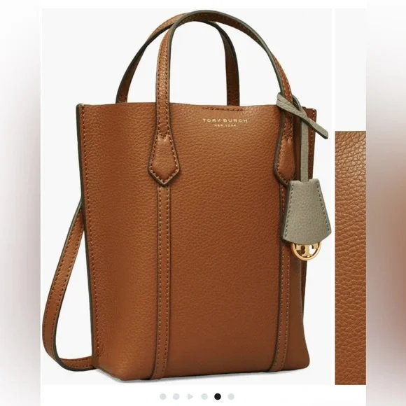 NWT Tory Burch Perry Mini N/S Crossbody Tote - Picture 2 of 8